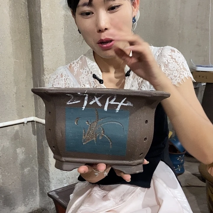 紫砂花盆27号配合哦花盆花盆花盆好哦
