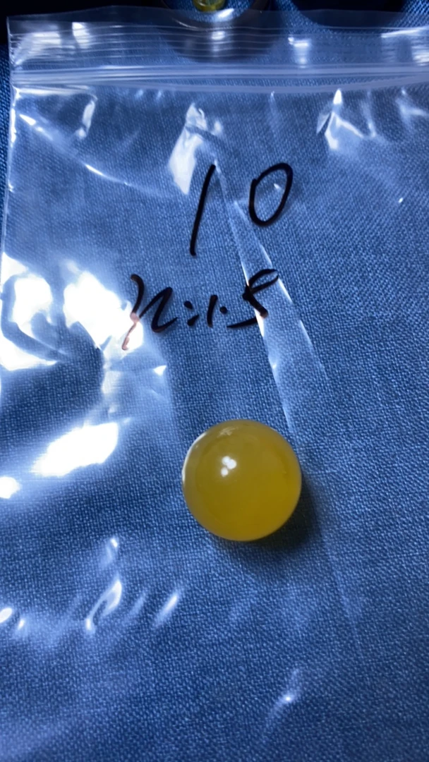 天然蜜蜡微杂21圆珠