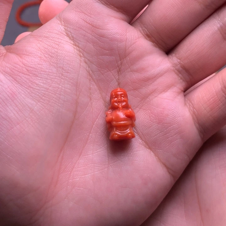 【闪购商品】未镶嵌配饰南红玛瑙卡11mm