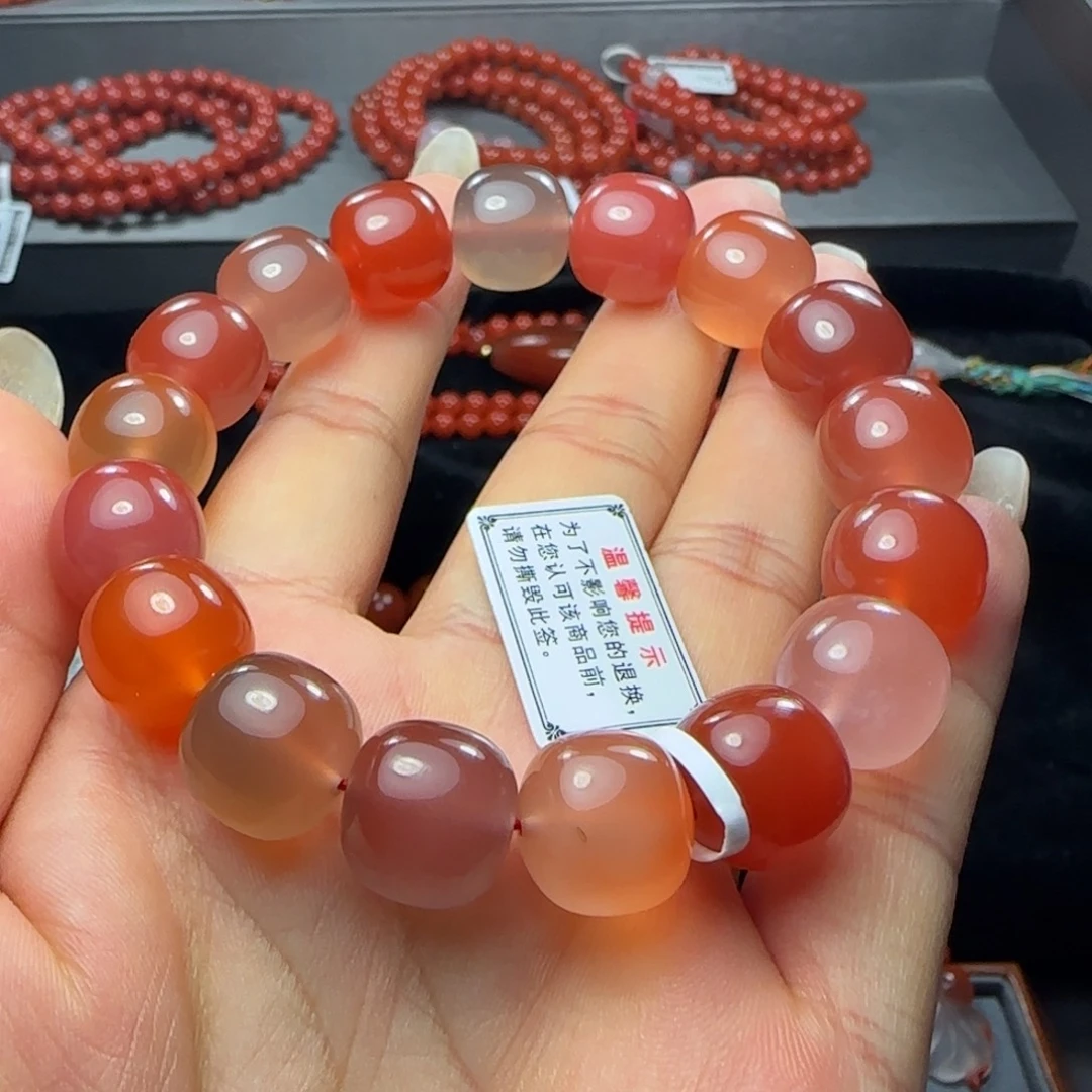 南红玛瑙未镶嵌手串