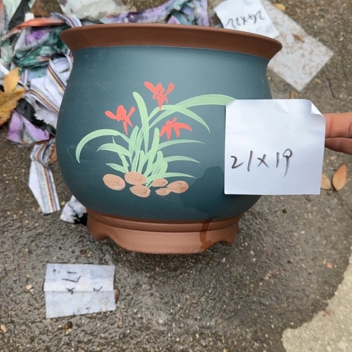 紫砂花盆特价商品