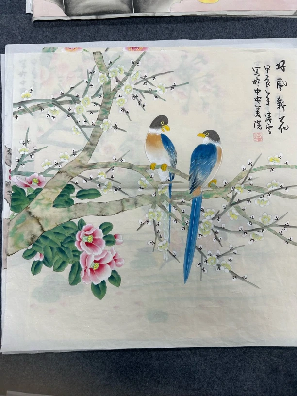 四尺斗方工笔花鸟68/68
