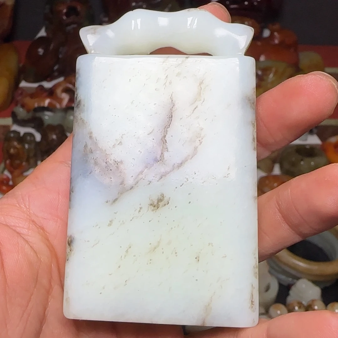 斗***士和田玉未镶嵌挂件