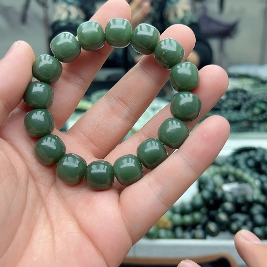 和田玉手串未镶嵌