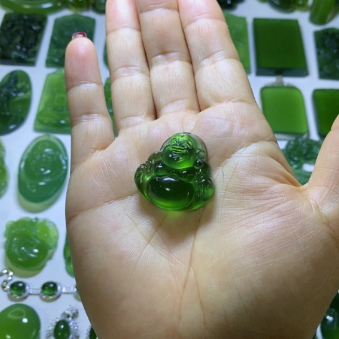 【闪购商品】蛇纹石玉颈饰未镶嵌