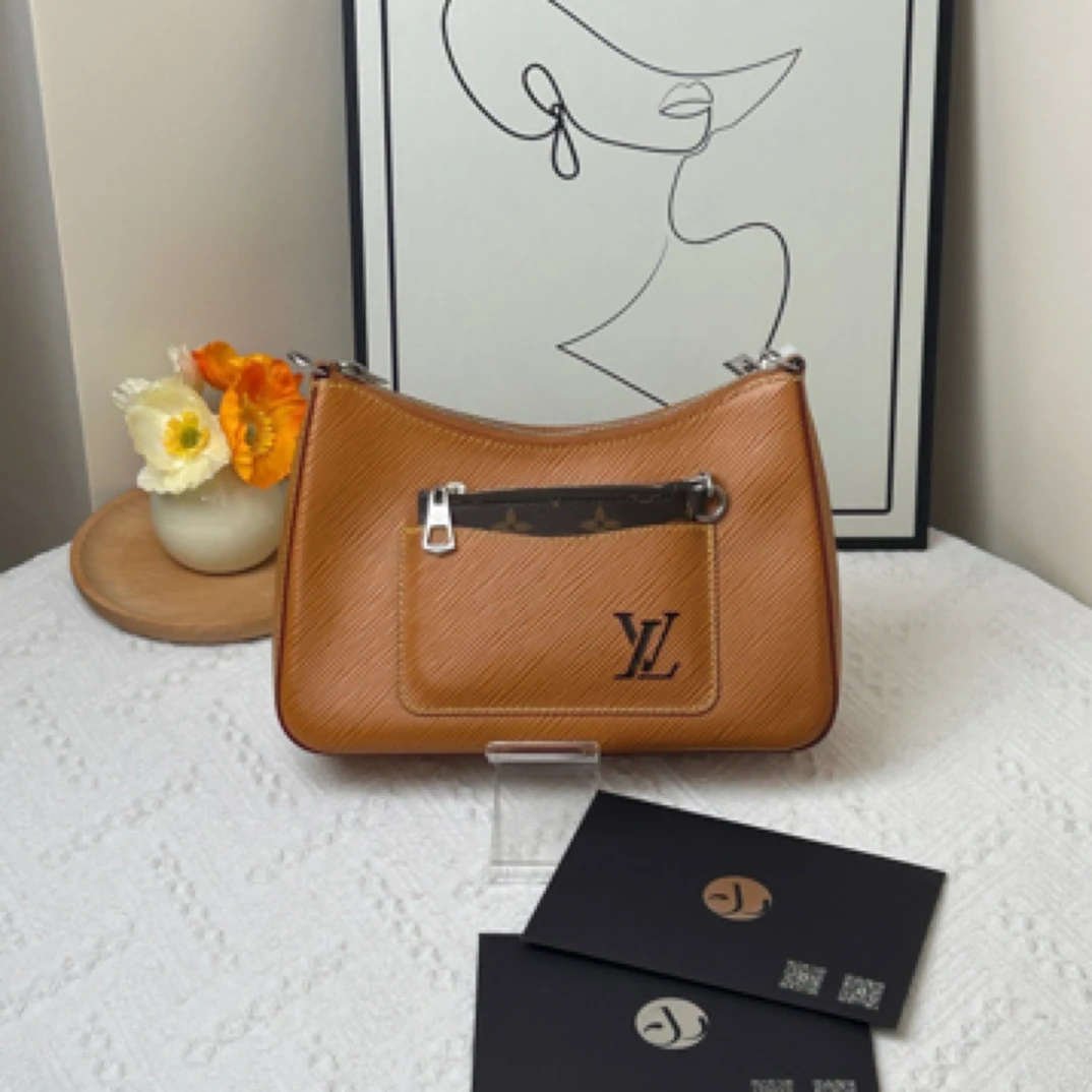95新 LouisVuitton/路易威登 三合一 信封水波纹 芯片款/JWS166