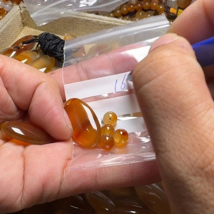 玛瑙/玉髓颈饰合金杰*沐164