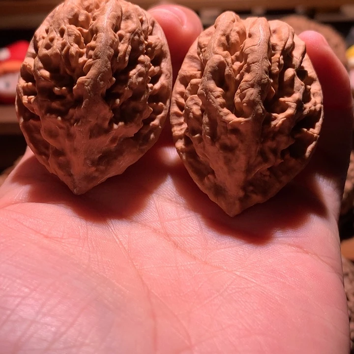 文玩核桃吊坠楸玥核120