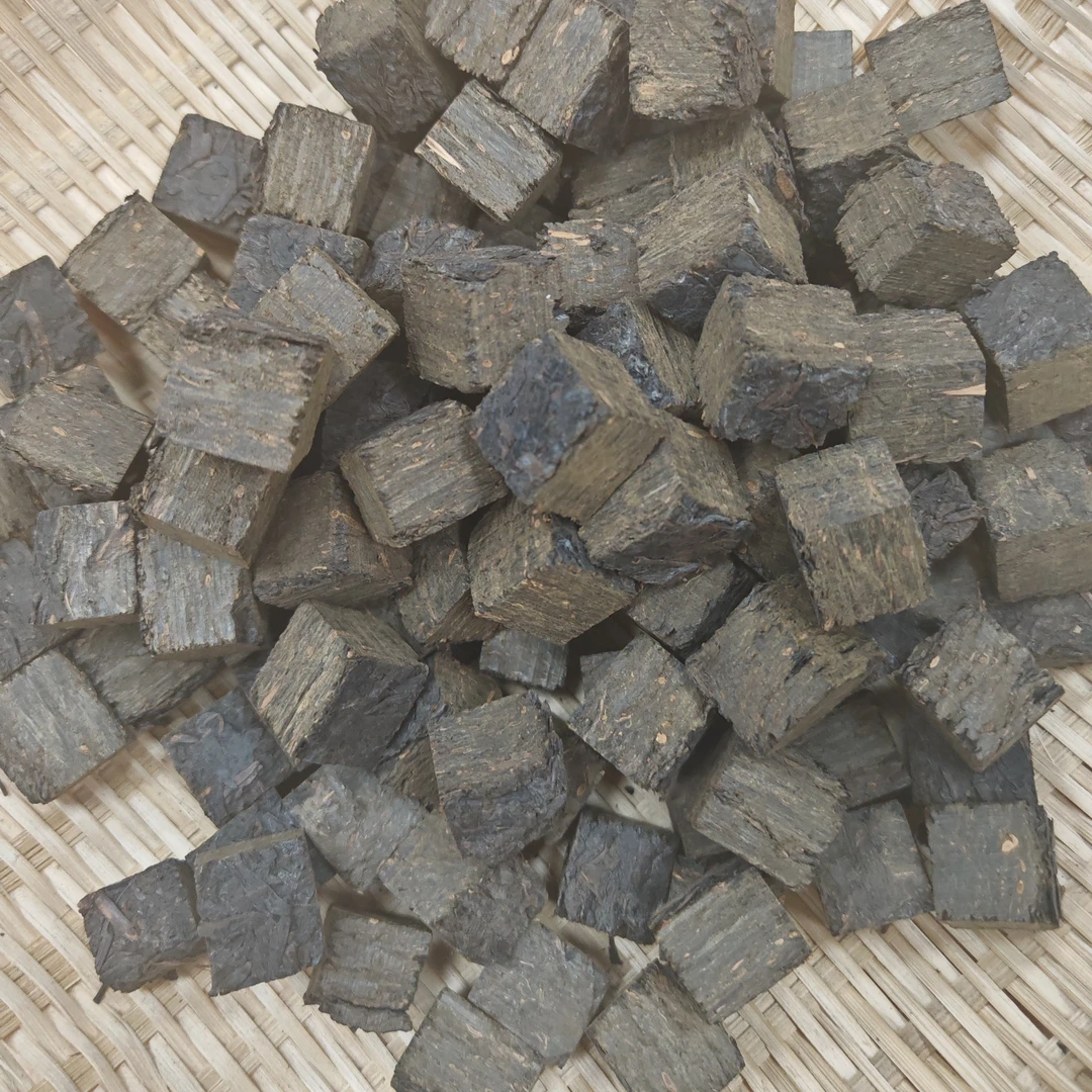 大渥茯安化黑茶春季原料2005 年黑砖茶颗粒 (过秤卖) 2025 年出厂