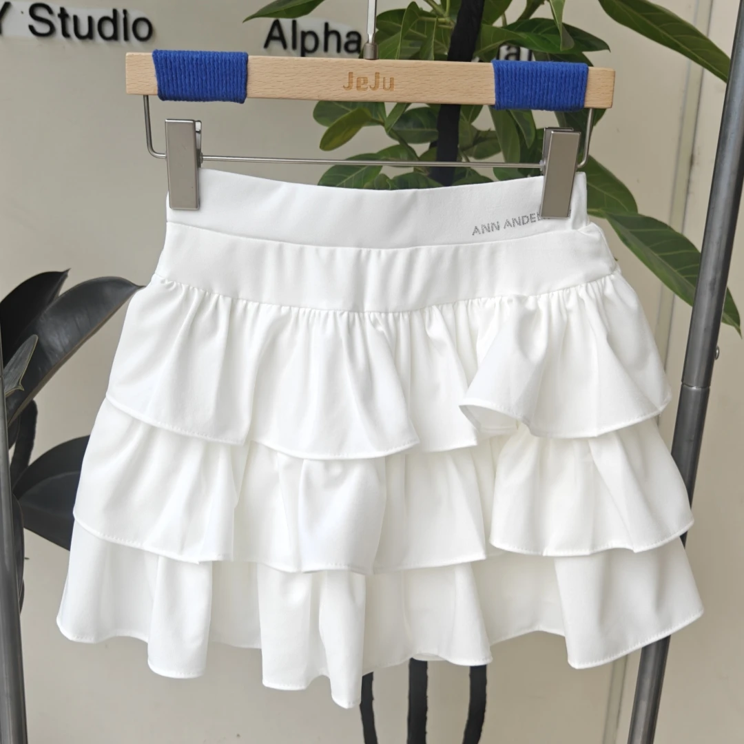 【济州岛】亮钻字母设计蛋糕裙