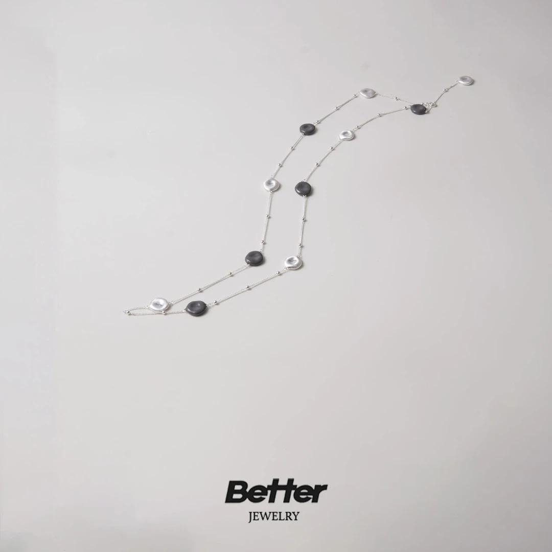 铜合金项链 TC115 APCKET 熊猫豆豆项链