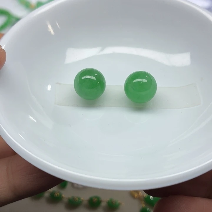 翡翠未镶嵌手链天然缅甸翡翠A货卡11.6