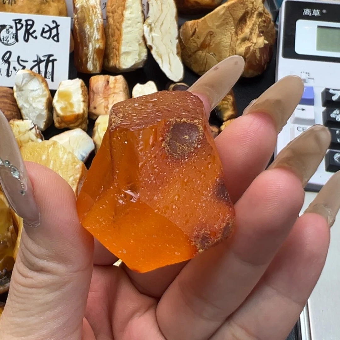 7***c定制琥珀未镶嵌蜜蜡