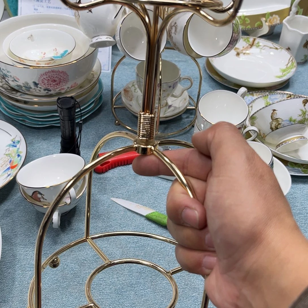 瓷片杯架一个哇塞哇瑟