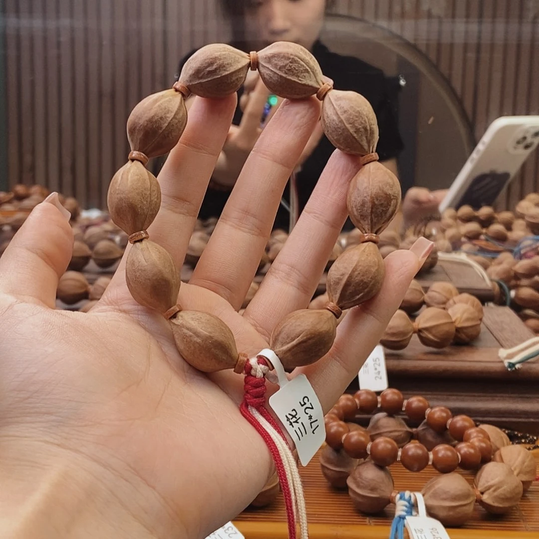 手串橄榄核专****行原生态正宗梅林铁核