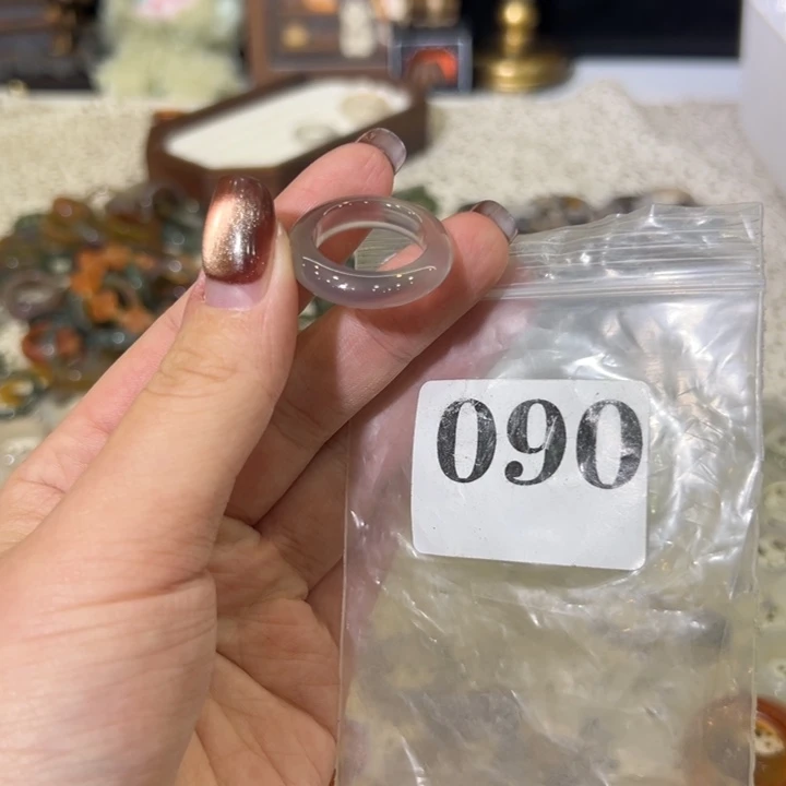 玛瑙/玉髓合金戒指90港17