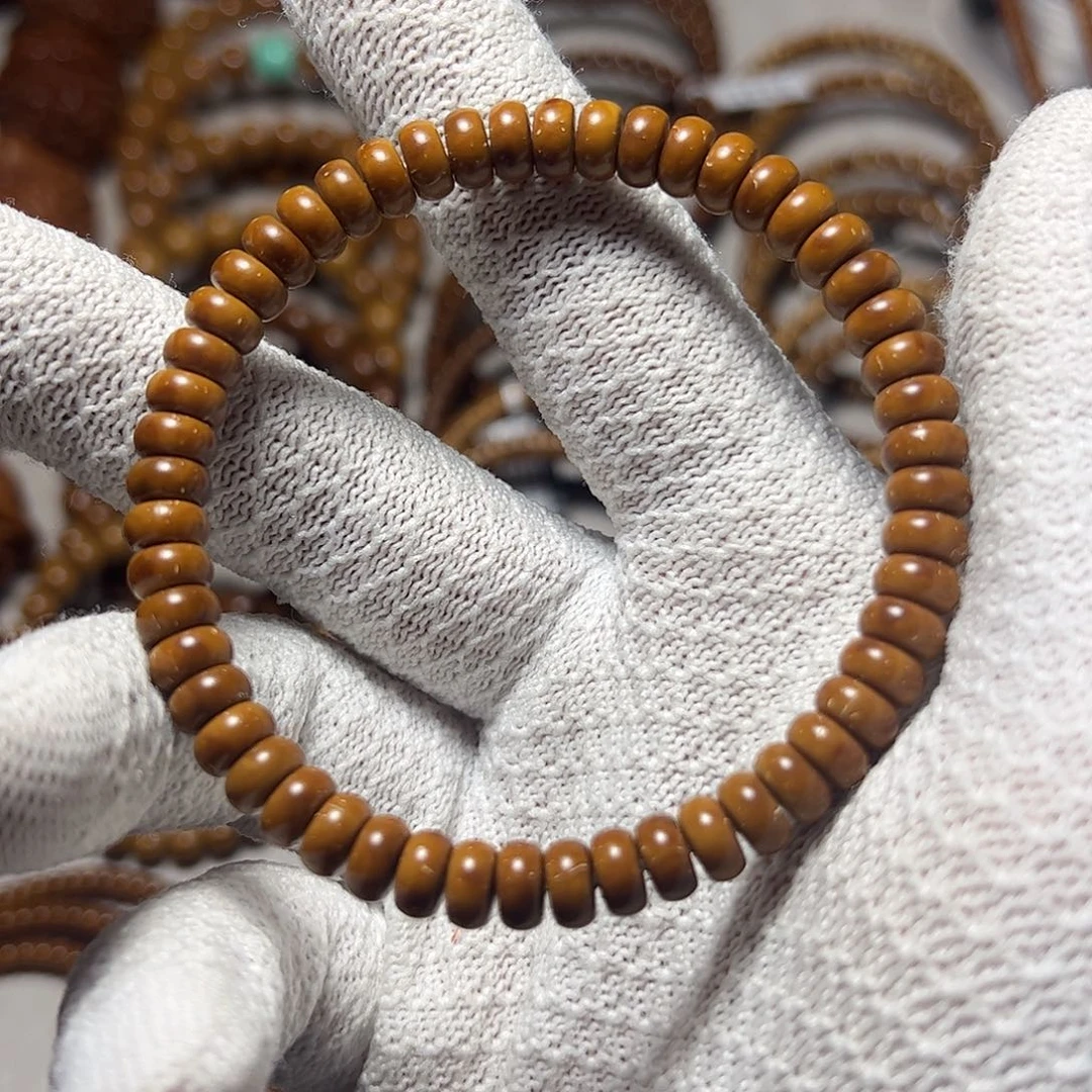 紫金鼠手串纯肉药片7.5*4尺寸