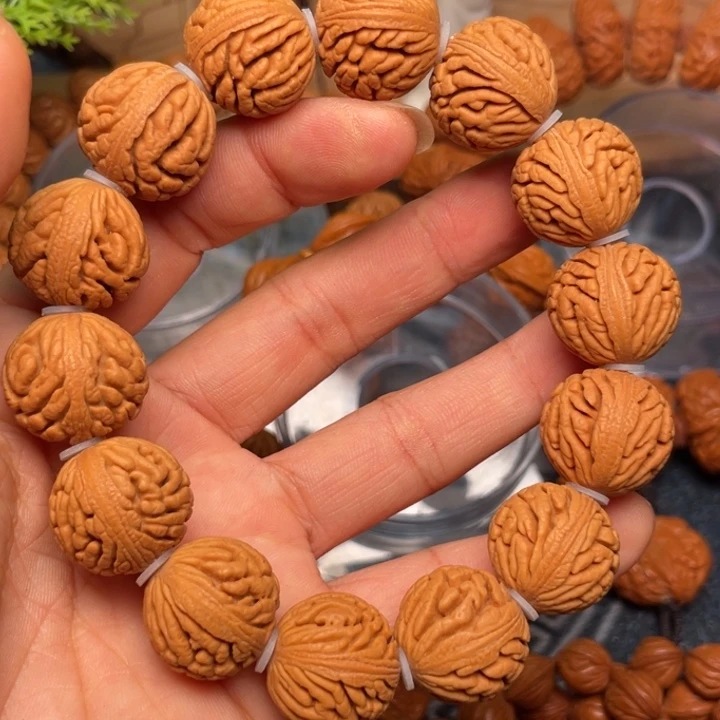 桃核手串龙纹桃核27