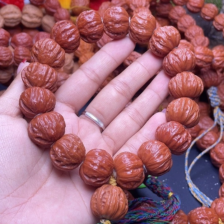 和***宝手串文玩核桃树王京八棱