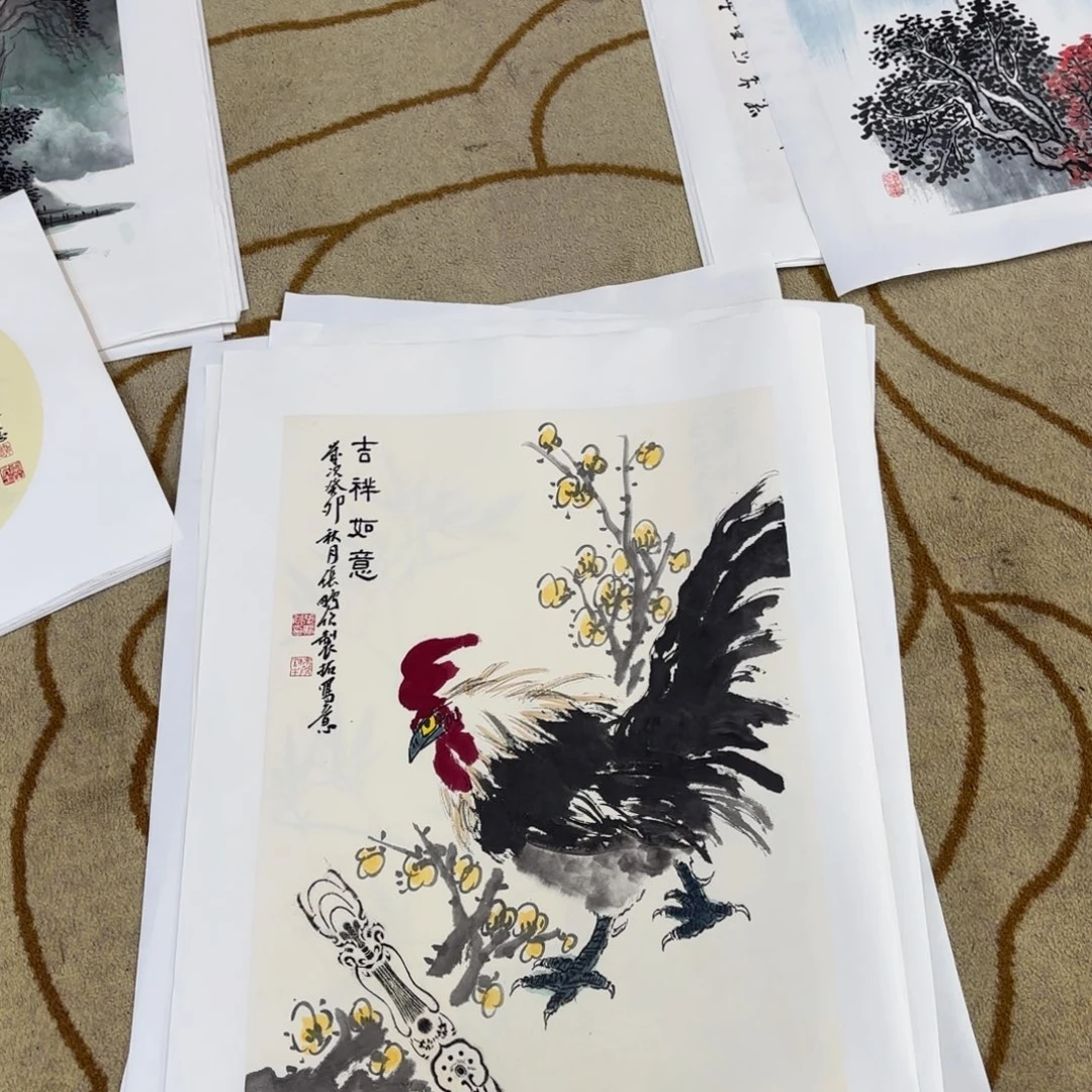国画李希哦欣主播