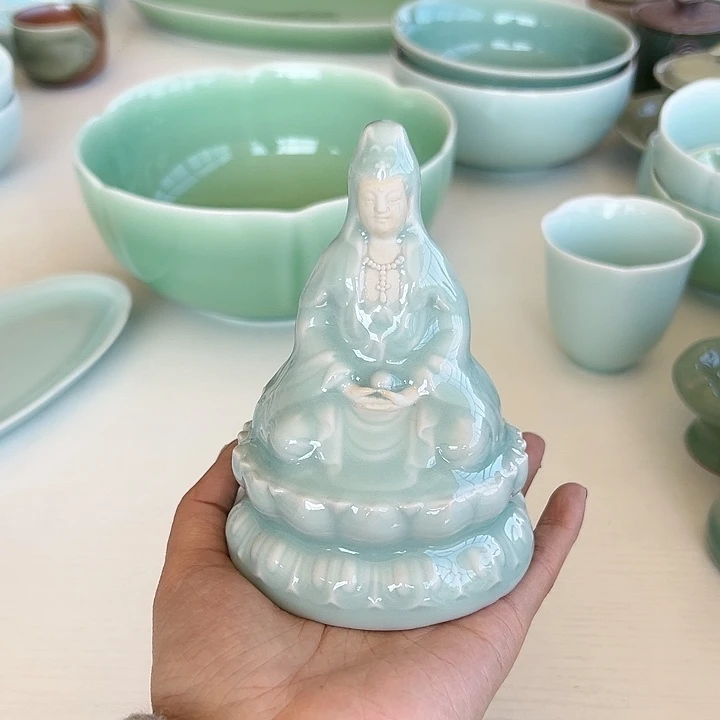 小米茶器龙泉青瓷