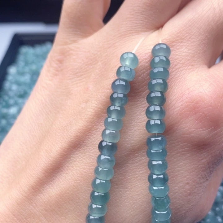 翡翠未镶嵌手链散珠自选性发货