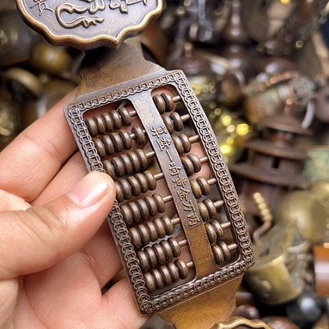 铜制文玩把玩物件