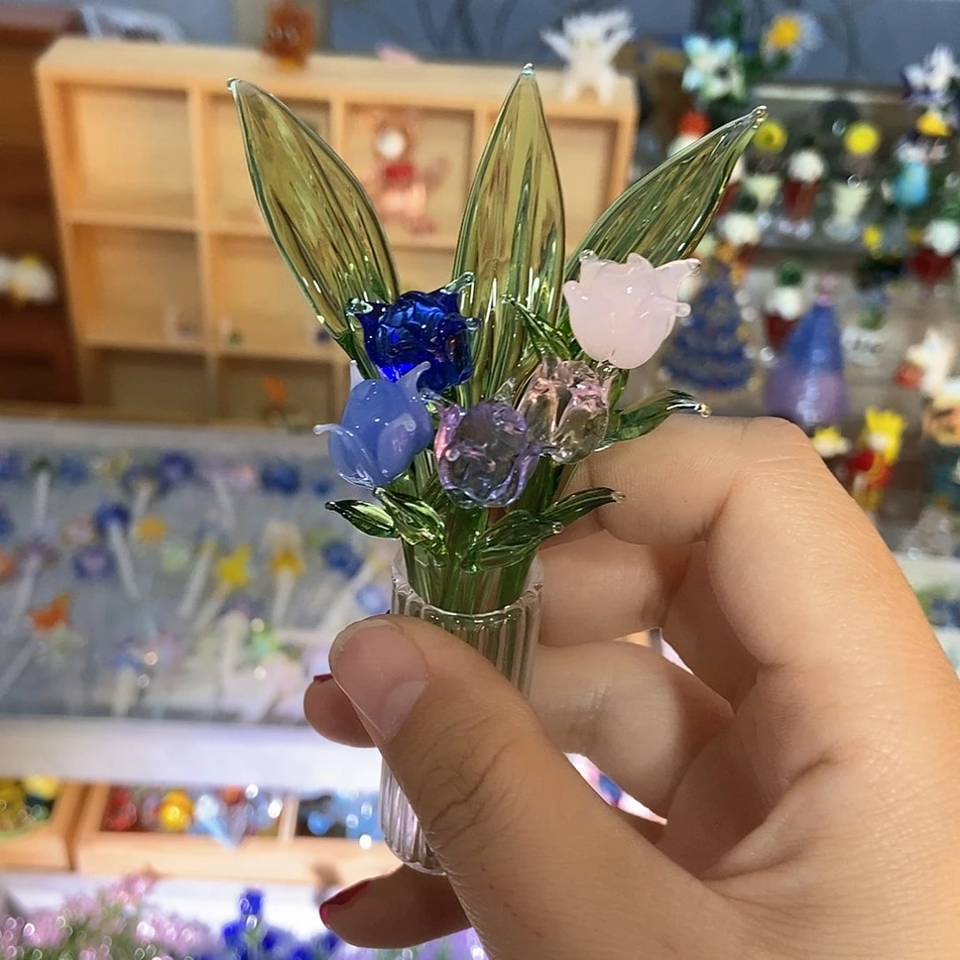 琉璃手工艺品用****4不要瓶