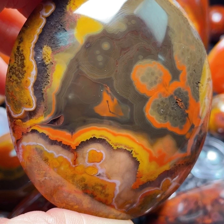 玛瑙/玉髓战国红玛瑙挂件未镶嵌随*