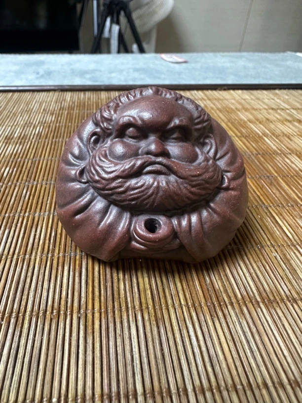 C2005 达摩香插茶宠摆件