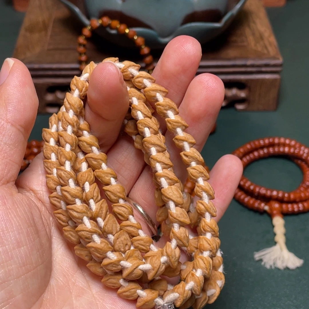 吊坠柏香籽/百香籽蛇骨长串