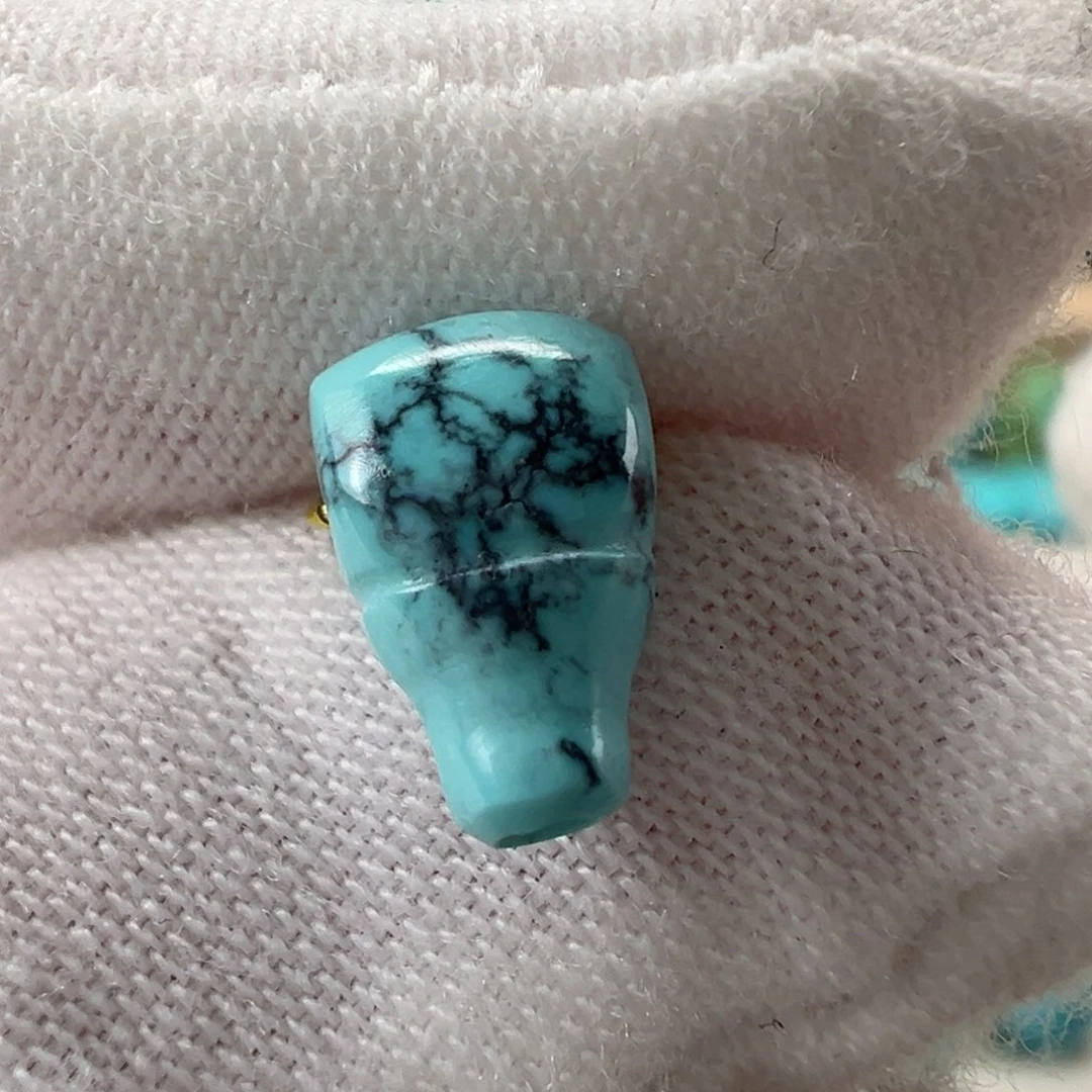 未镶嵌绿松石配饰6.4mm