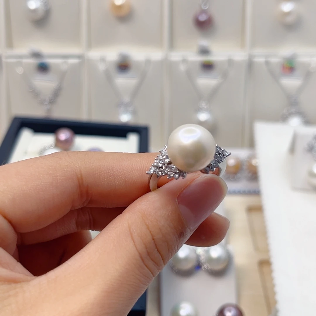 淡水珍珠戒指未镶嵌