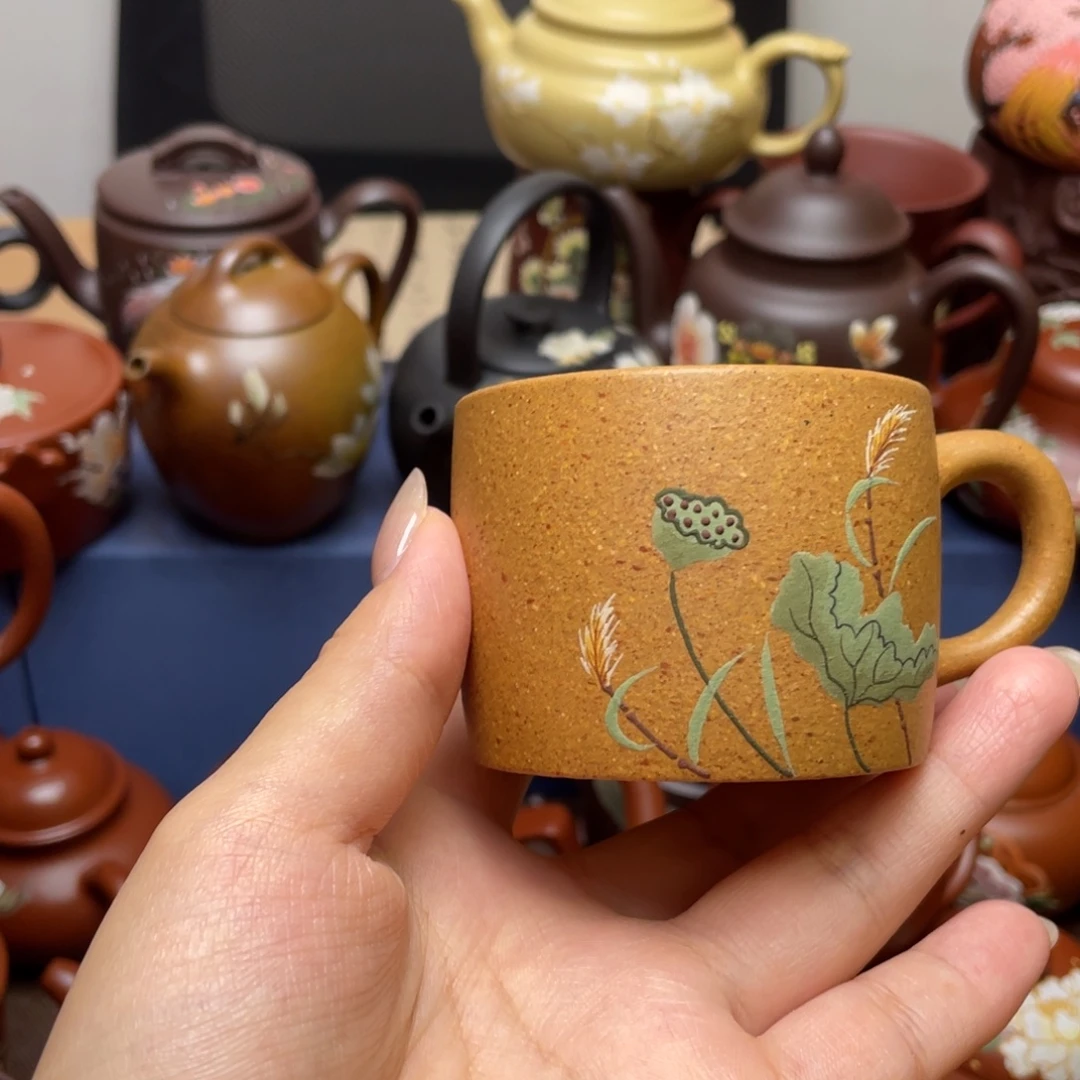茶杯紫砂紫砂主人杯100cc