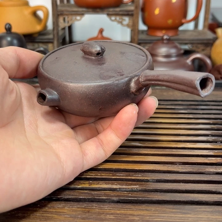 紫砂茶壶原矿紫砂手工制作