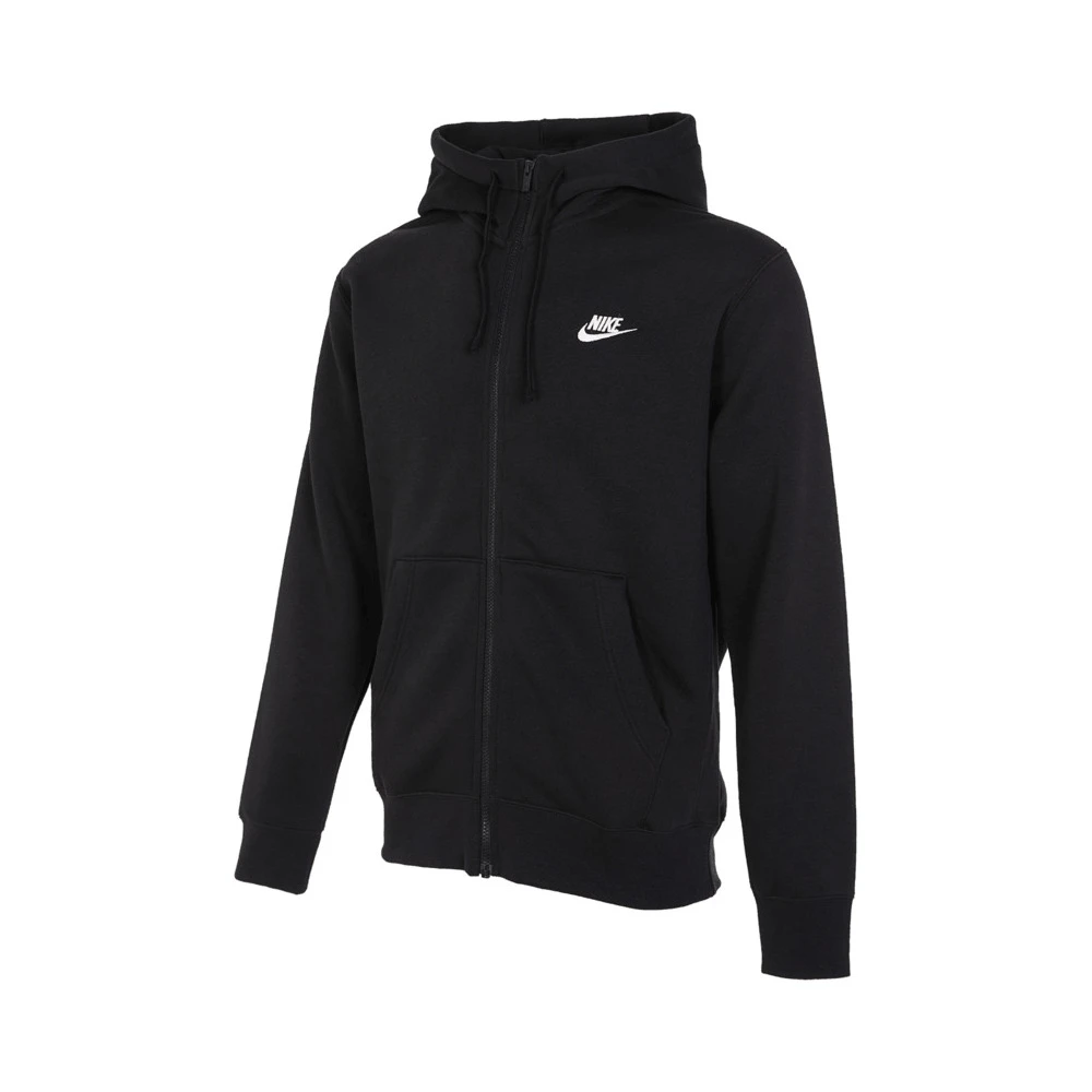 NIKE/耐克男子ASM NSW CLUB HOODIE FZ BB针织外套BV2646-010