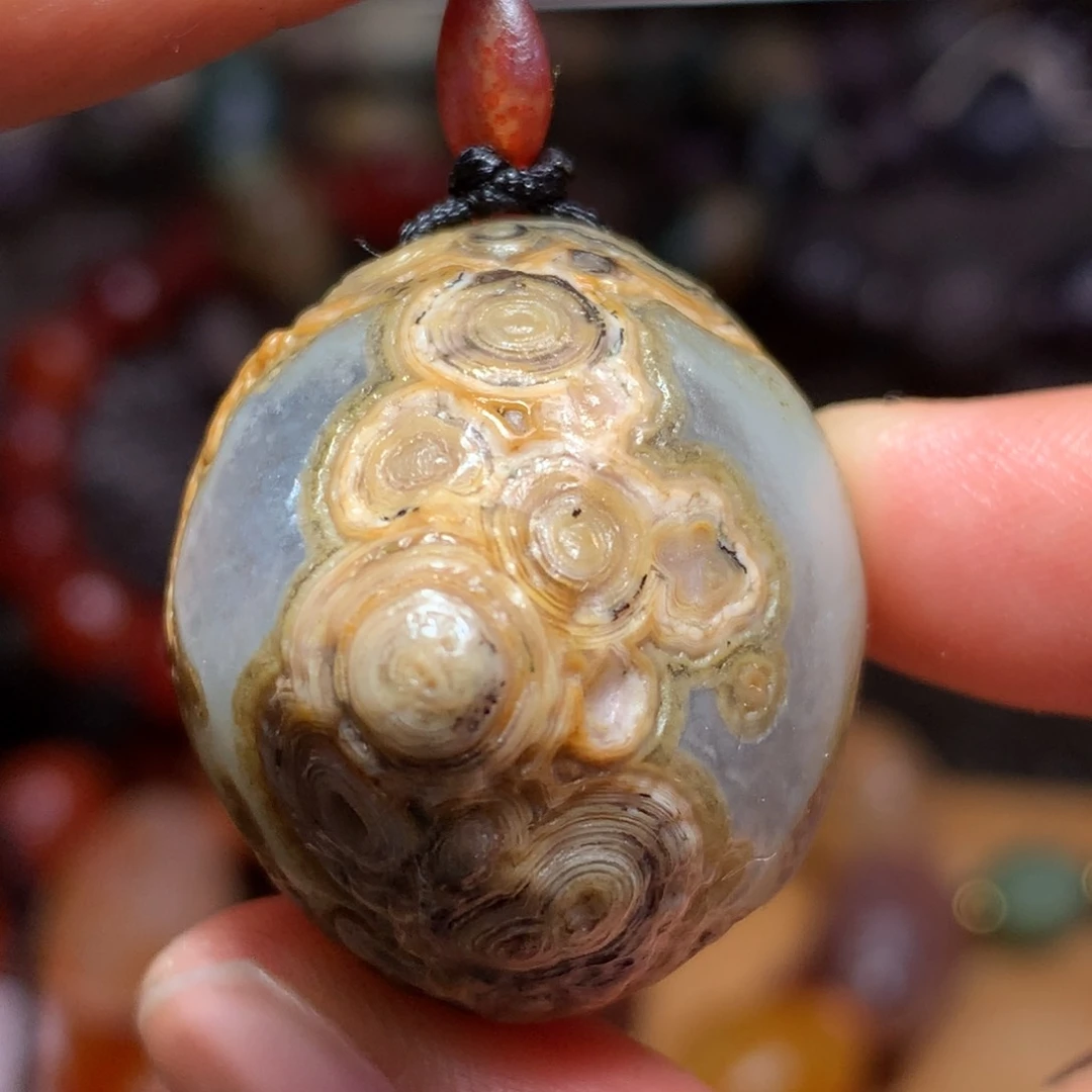 未镶嵌玛瑙/玉髓珠宝半成品