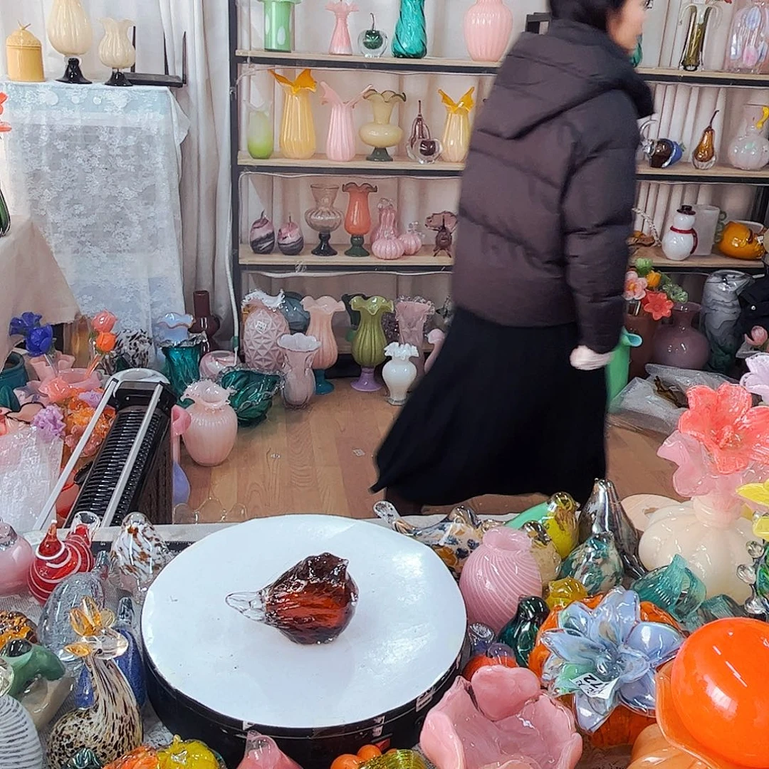 月***️家悦花瓶花器摆件鸟