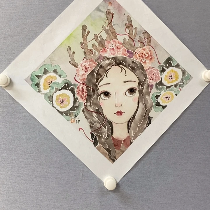 国画亲笔手绘原创