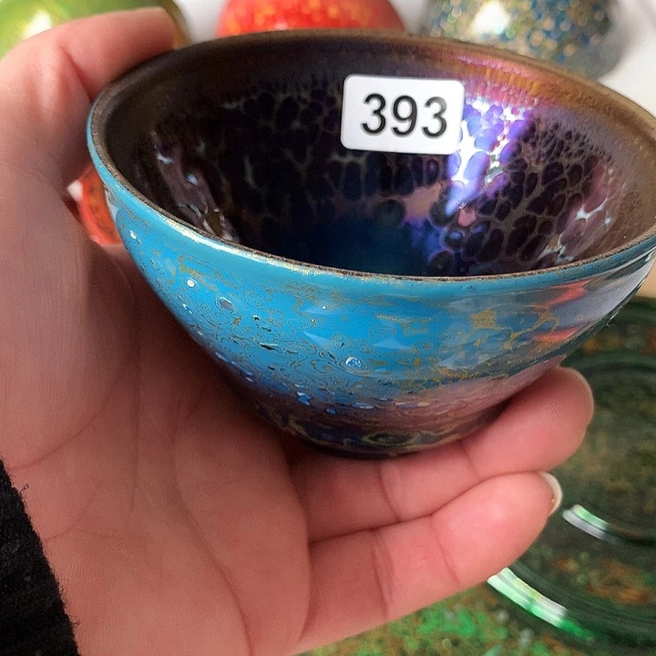 茶盏随**据建盏大漆，全手工制作加礼盒