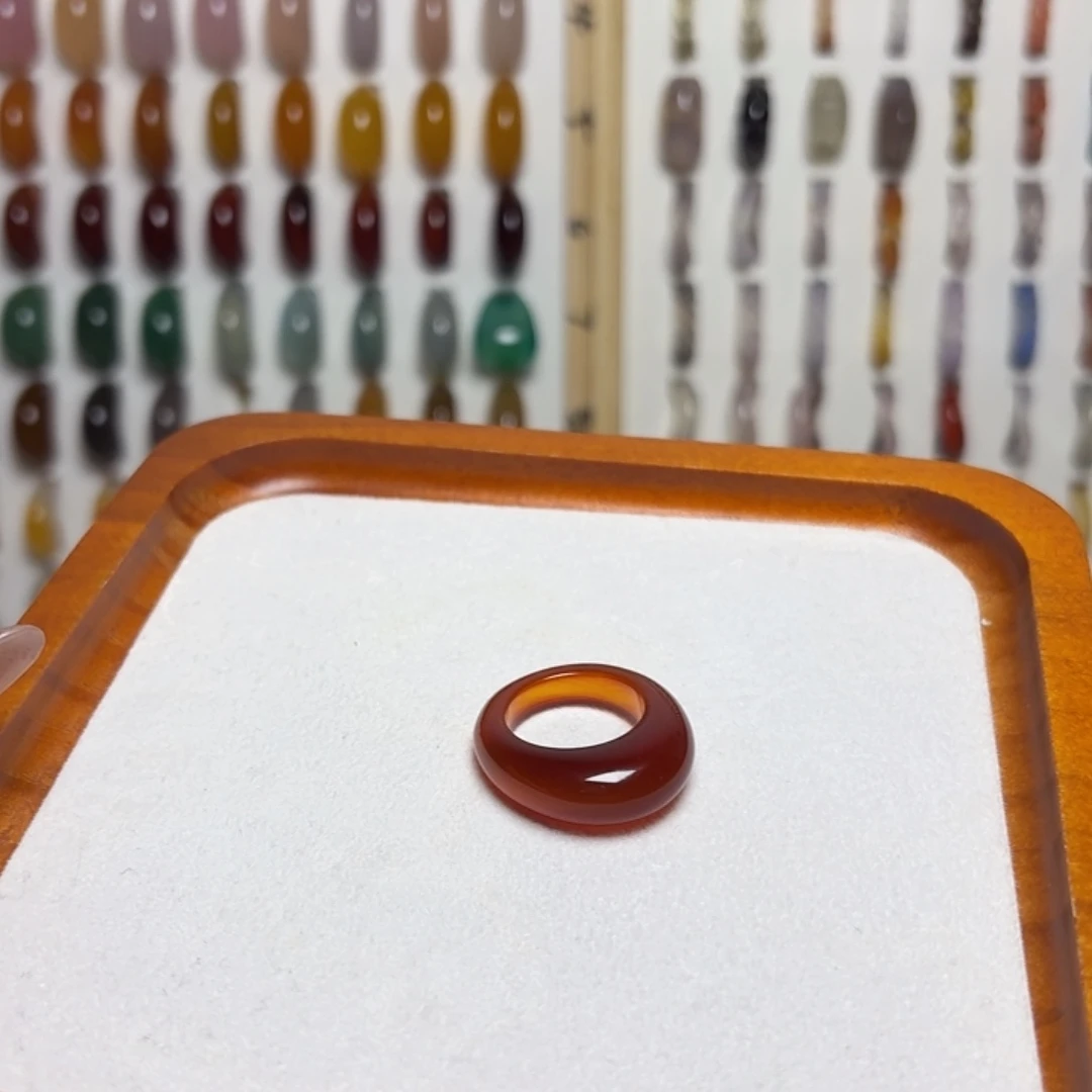 玛瑙/玉髓未镶嵌戒指