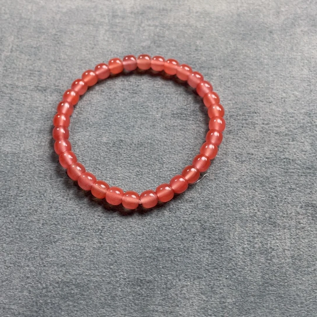 南红玛瑙未镶嵌手串