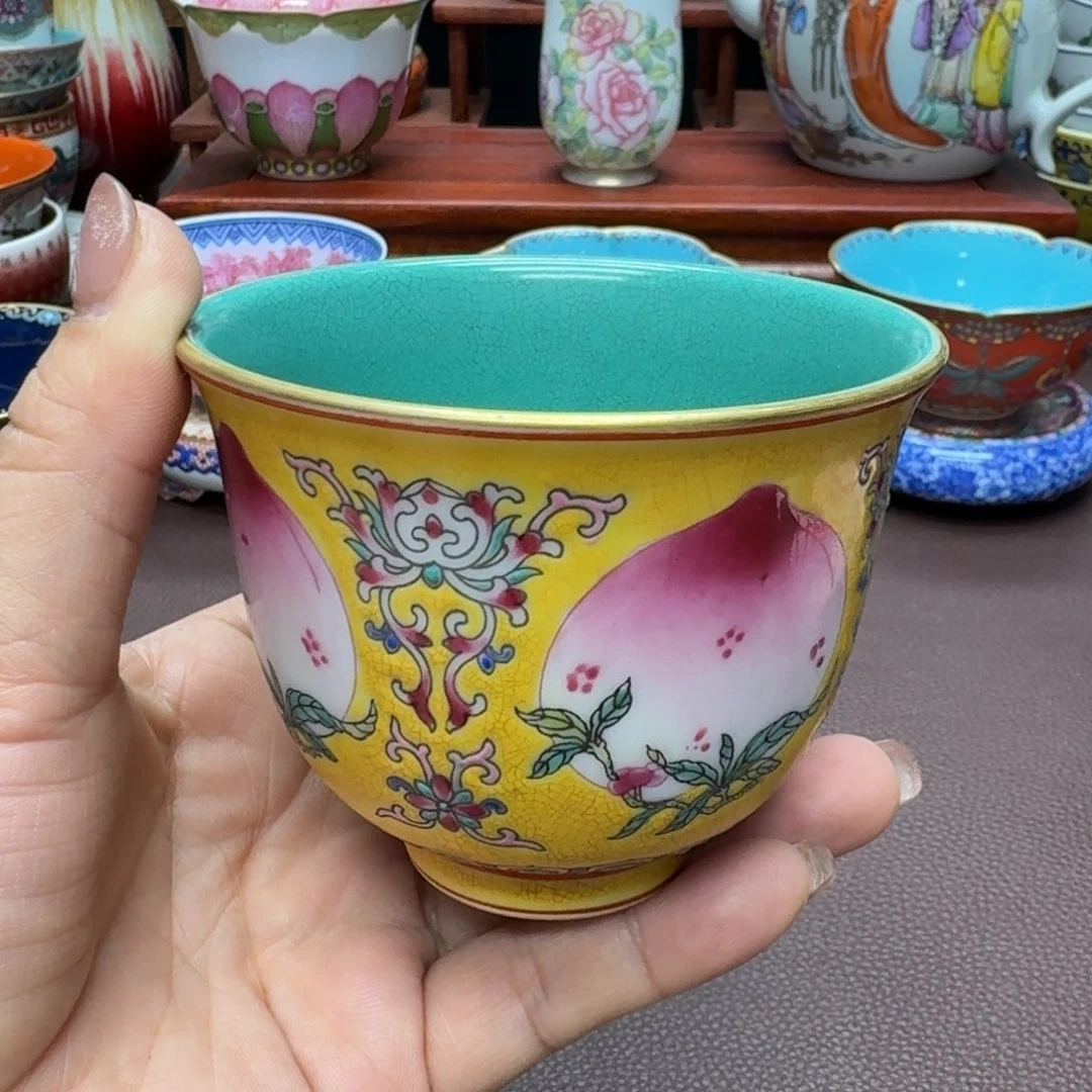 瓷片景德镇仿古手工制作精品展示