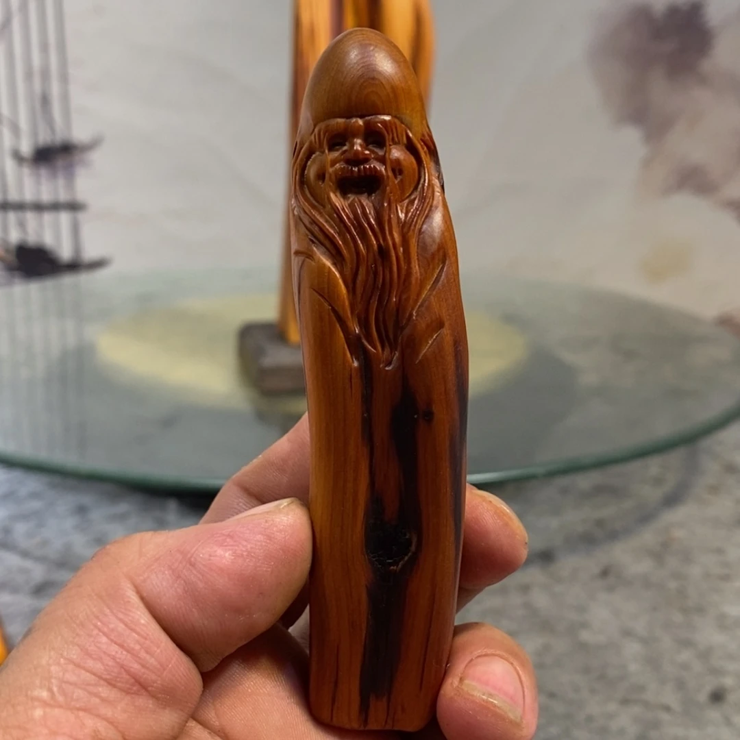 【闪购商品】柏木（崖柏）根雕木雕工艺品摆件家居手把件
