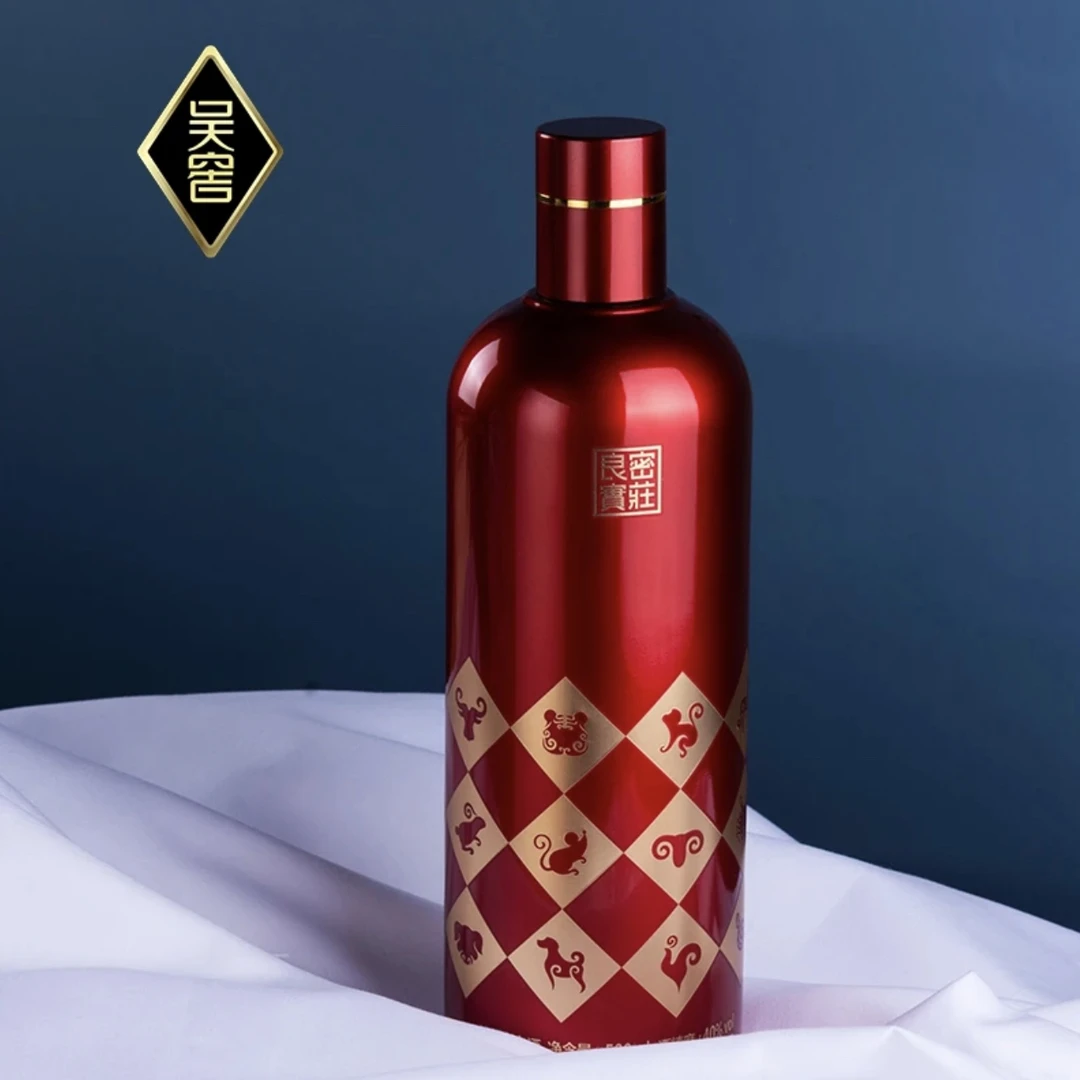 吴窖密庄良实【2箱装】浓香型白酒口粮酒纯粮优级52度500ml*12瓶