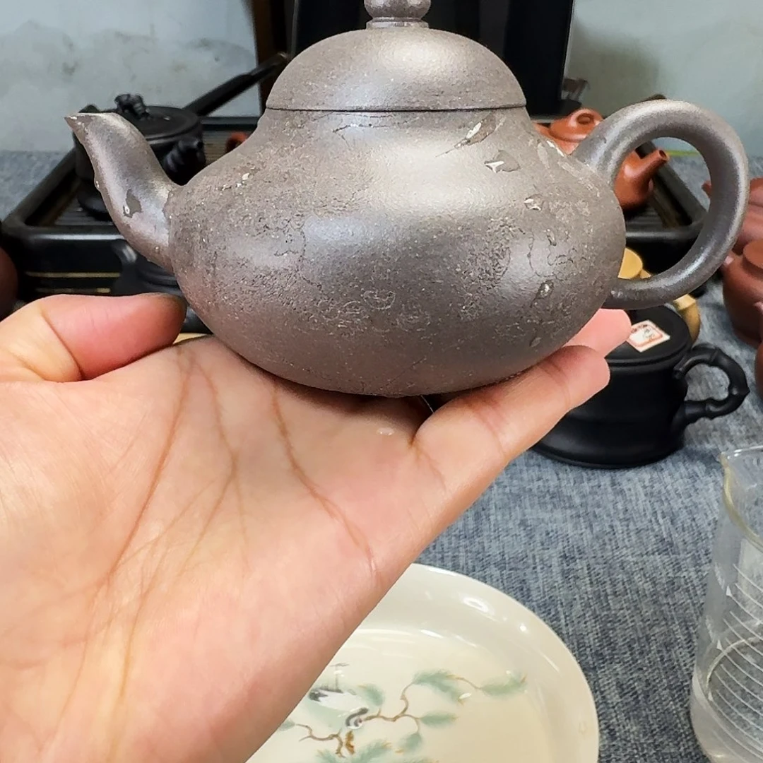 茶壶紫砂全手工紫砂壶梨形