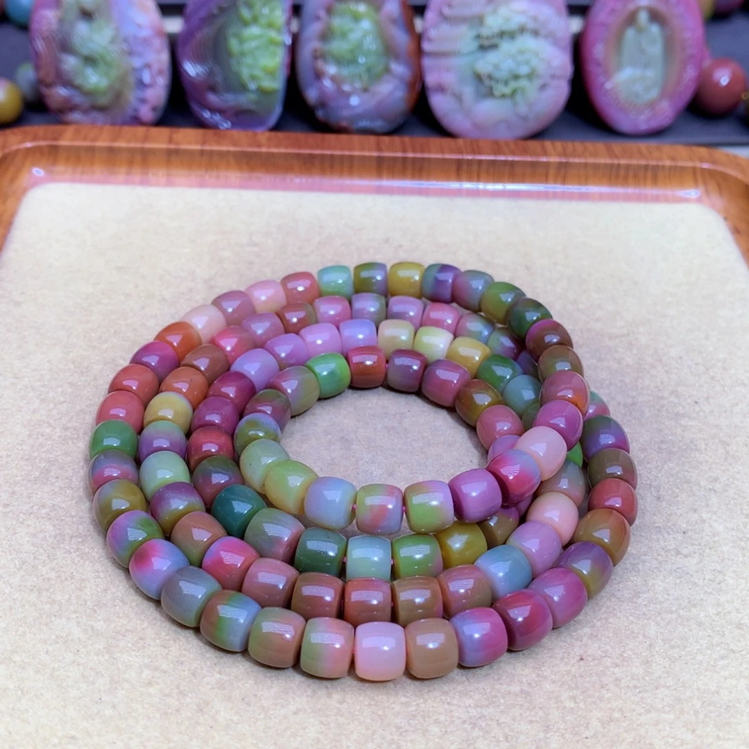 玛瑙未镶嵌手链盐源