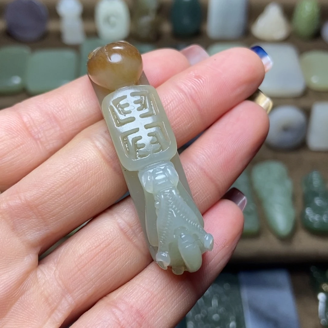 和田玉颈饰未镶嵌G*涛