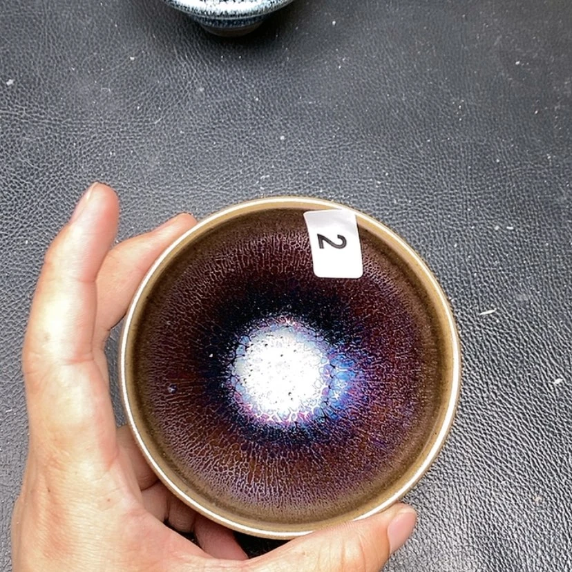 【闪购商品】茶盏真原矿手工建盏主人杯