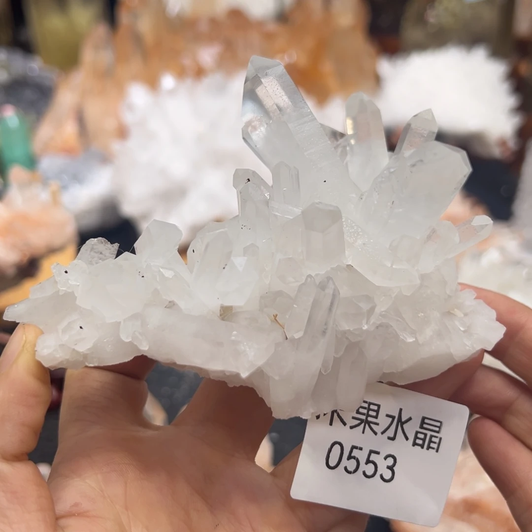 未镶嵌水晶珠宝半成品